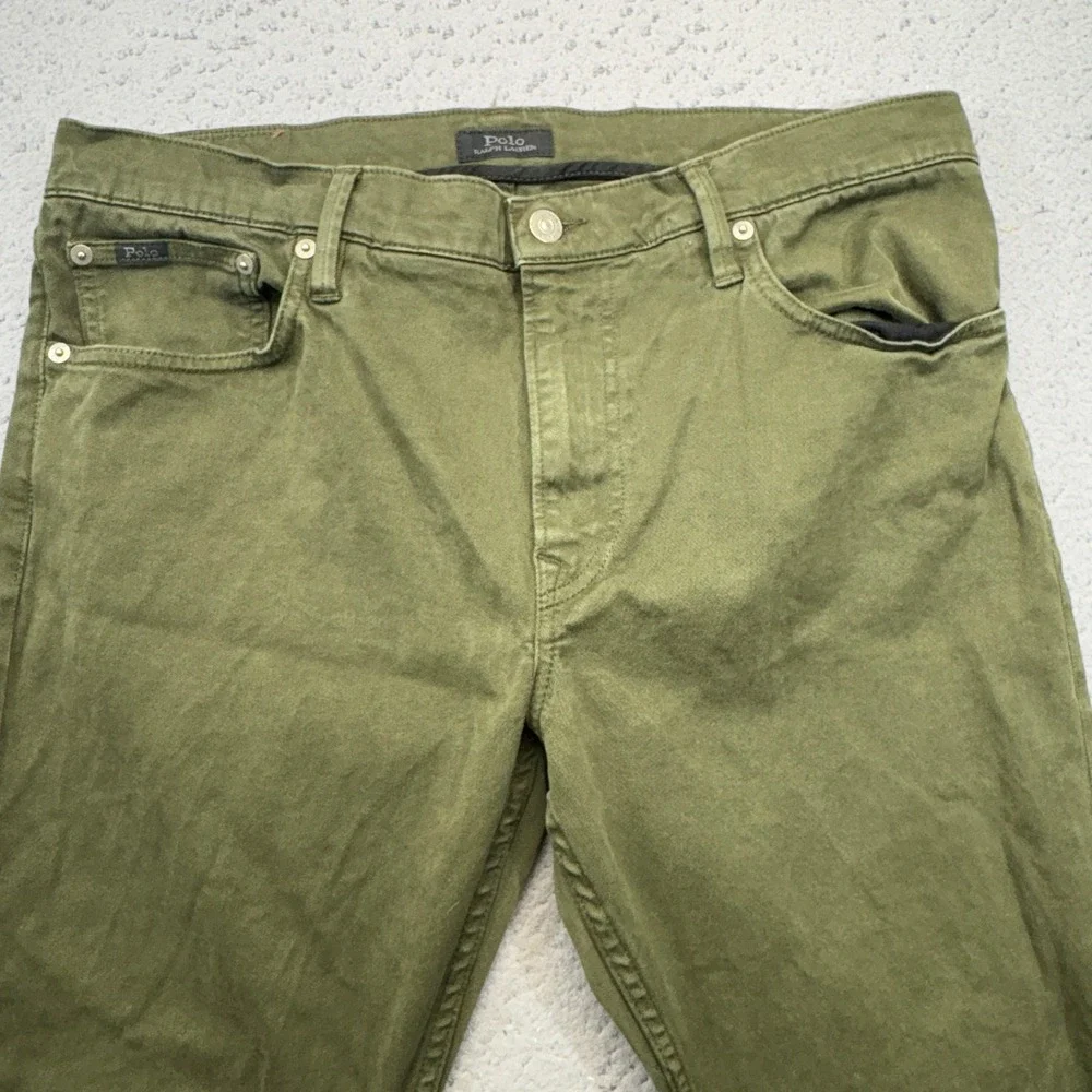 Polo Ralph Lauren Pants Mens 34x30 Green Sullivan Slim Stretch Chino Gorpcore
